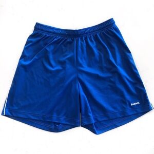 REEBOK Royal Blue Athletic Shorts Size Small